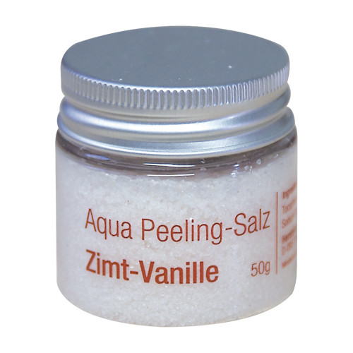 Aqua-Peeling-Salz Zimt-Vanille, 50g