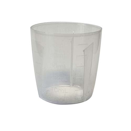 Messbecher transparent 10 - 55 ml