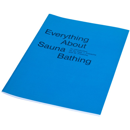 Broschüre "... Sauna Bathing", englisch
