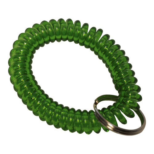 Hochelastisches Spiralband - grün
