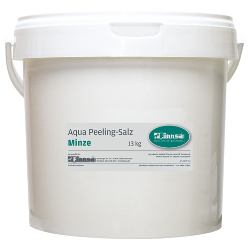 Aqua-Peeling-Salz Minze, 13kg