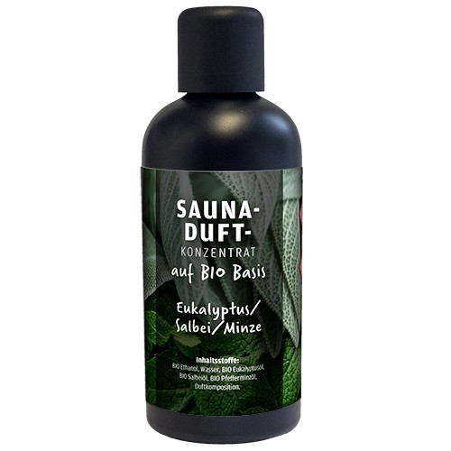 BIO Sauna-Duftk. Eukalyptus/Salbei/Minze 0,1 l