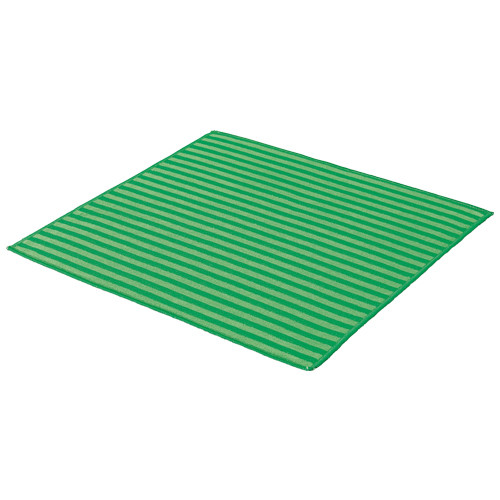 Microfasertuch mit Borsten 40 x 40 cm - grün