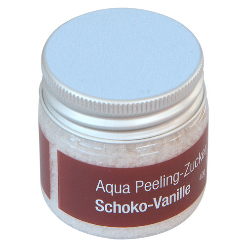 Aqua-Peeling-Zucker Schoko-Vanille, 40g