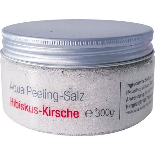 Aqua-Peeling-Salz Hibiskus-Kirsche, 300g