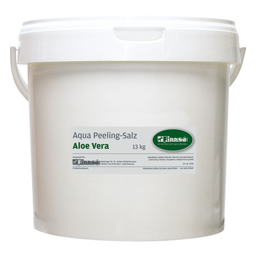 Aqua-Peeling-Salz Aloe-Vera, 13kg