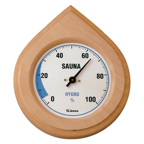 Sauna-Hygrometer, Holz