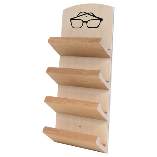 Brillenablage / Brillenschale aus wiederverwertetem Eichenholz in