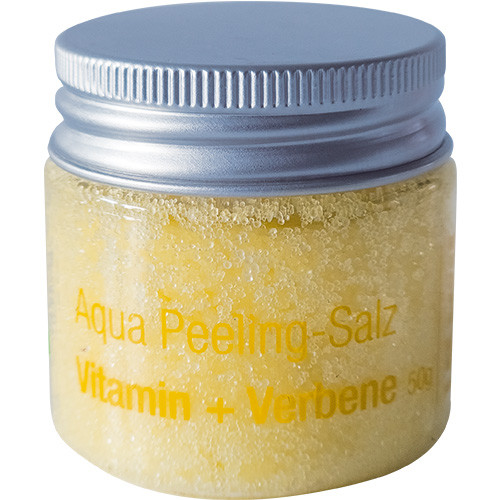 Aqua-Peeling-Salz Vitamin + Verbene, 50g