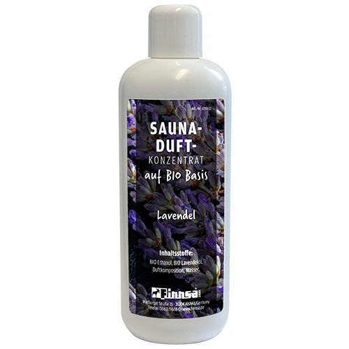BIO Sauna-Duftkonzentrat Lavendel 0,5 l